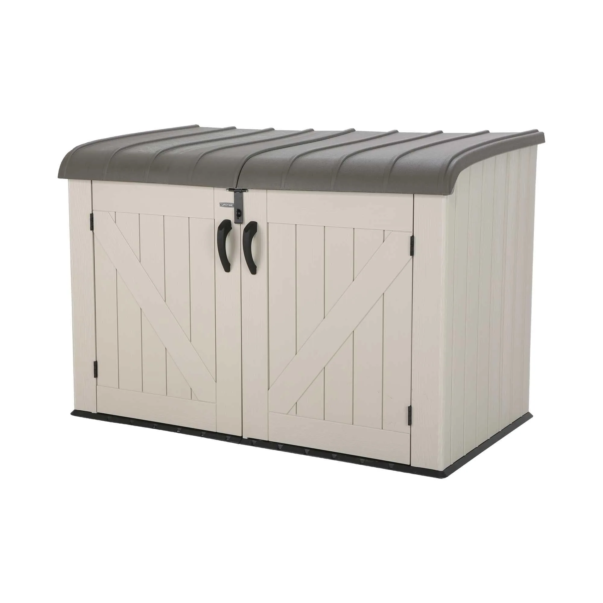Lifetime Horizontal Storage Shed (75 Cubic Feet) – 60170