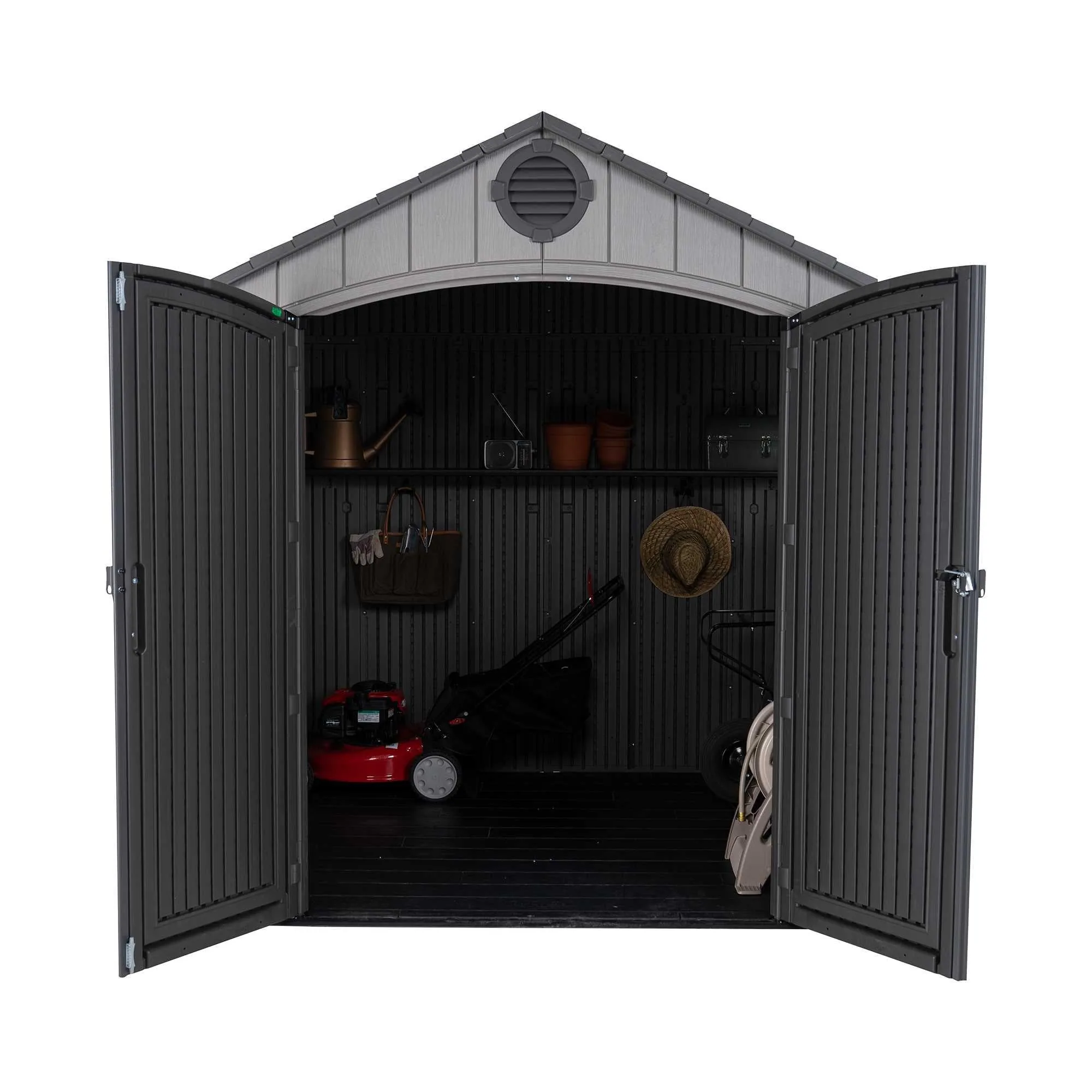 Lifetime 8 Ft. X 7.5 Ft. Outdoor Storage Shed – 60354