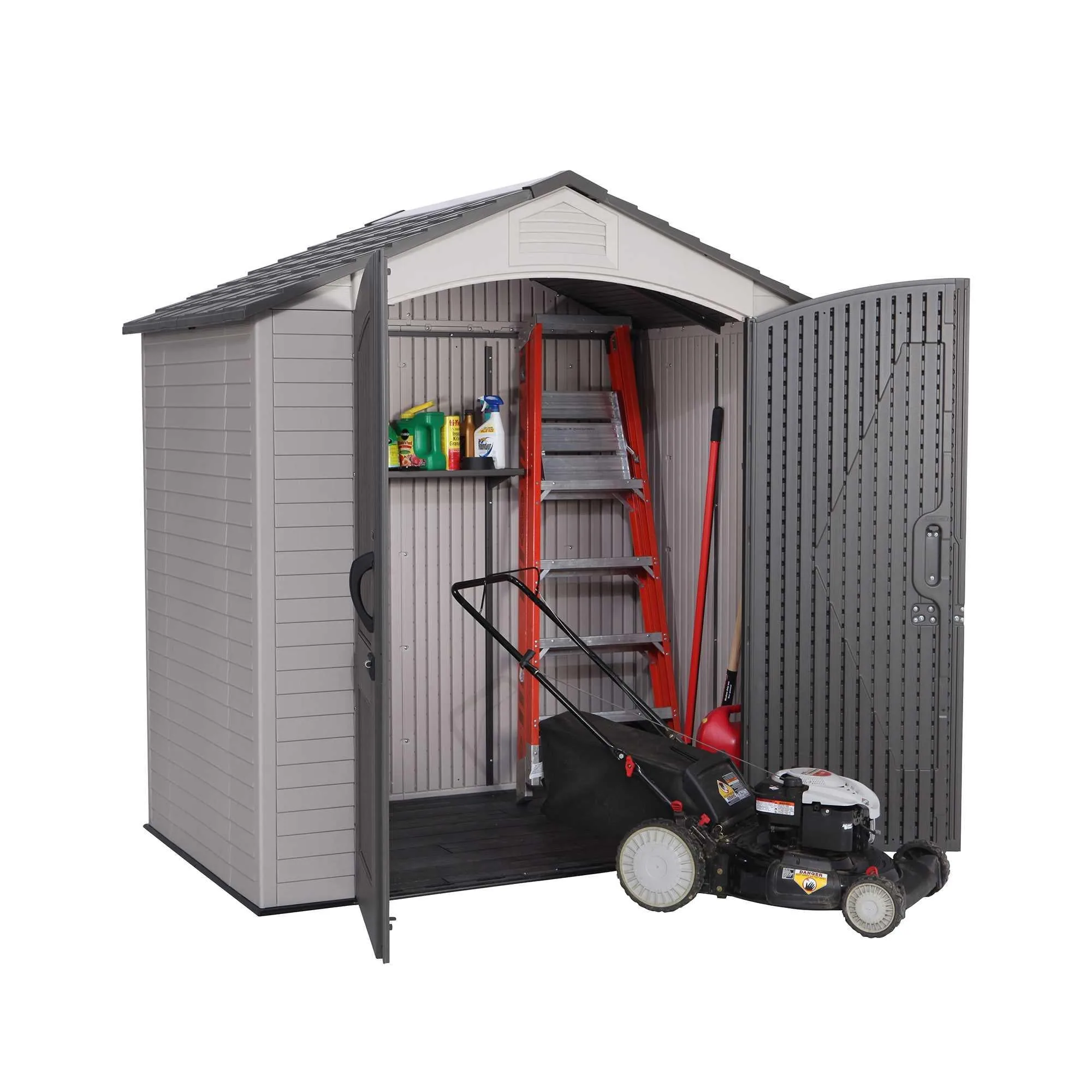 Lifetime 7 Ft. X 4.5 Ft. Outdoor Storage Shed – 60057