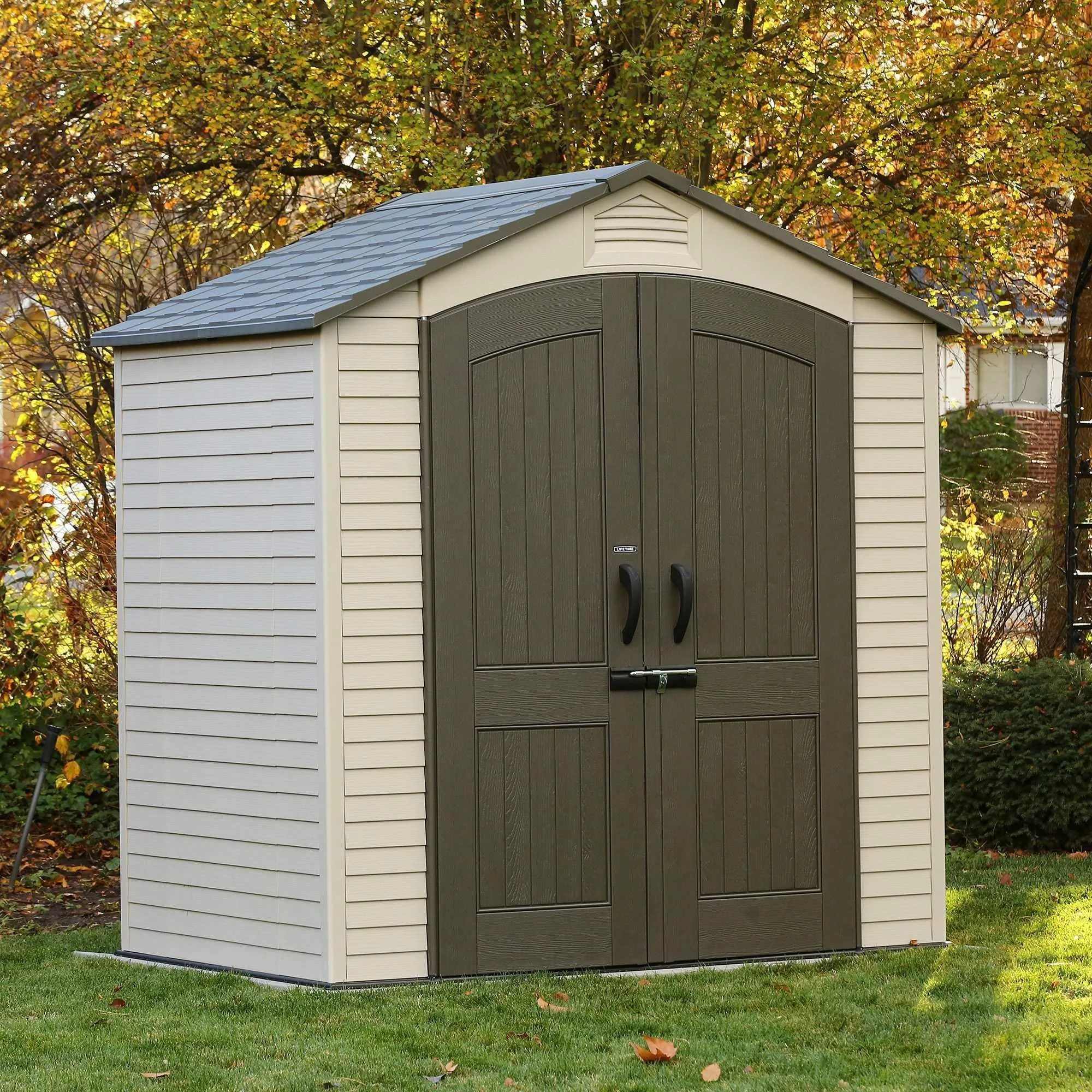 Lifetime 7 Ft. X 4.5 Ft. Outdoor Storage Shed – 60057