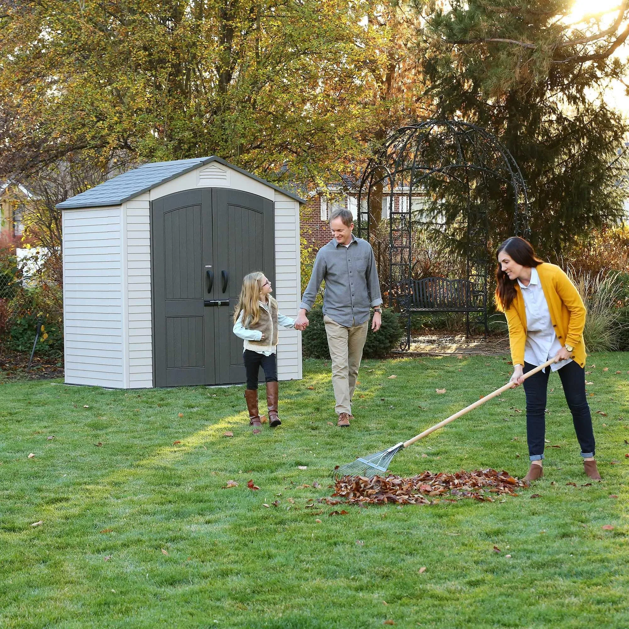 Lifetime 7 Ft. X 4.5 Ft. Outdoor Storage Shed – 60057