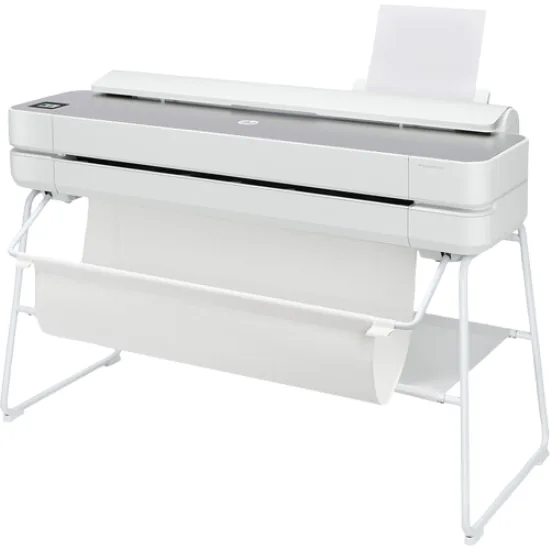 HP DesignJet Studio Steel 36" Large Format Wireless Plotter Printer with High-Tech Steel Design