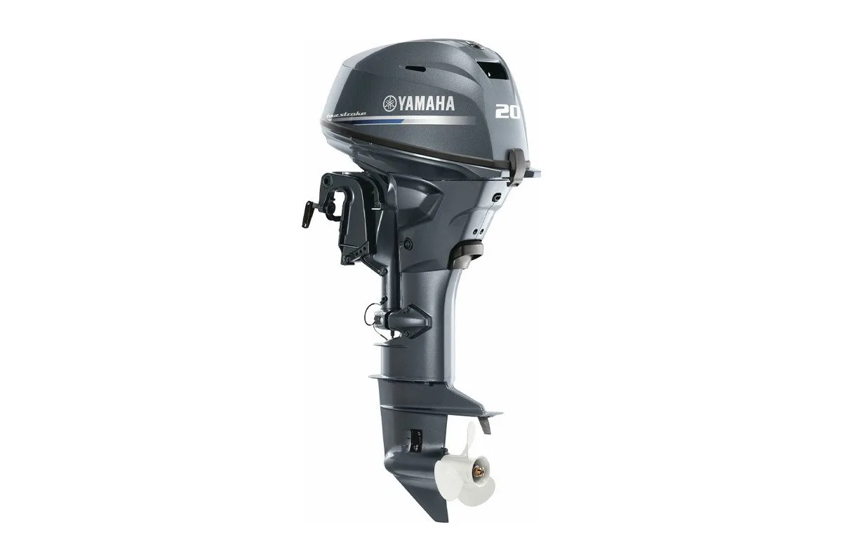 Yamaha F20SWPB 20HP - FourStroke Power Tilt Remote 15-Inch