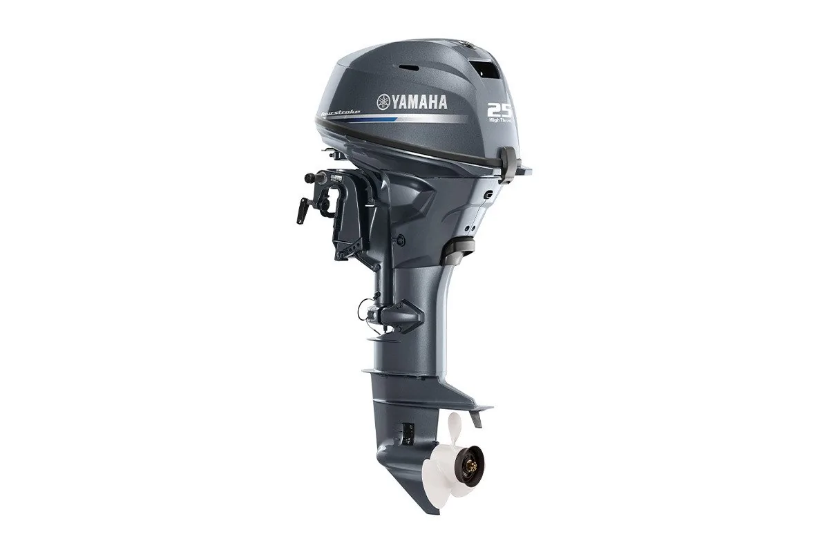 Yamaha F25SWC 25HP 15" Remote Electric Start Outboard